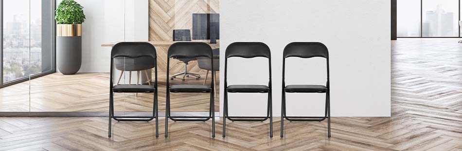 Klappstühle - Platzsparend und praktisch verstaut