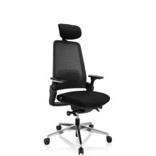 BRACIO - Proffs kontorsstol Svart