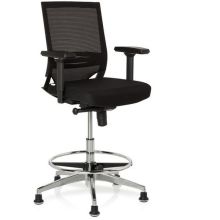 TOP WORK 77 - Bardiskstol Svart