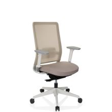 PURE WHITE - Proffs kontorsstol Beige