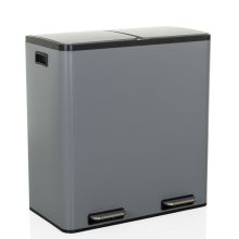 Clean 13 | 2 x 30L - Papperskorg Grå