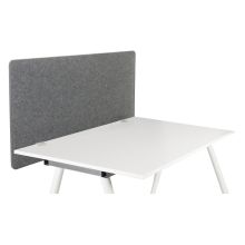 FLEXMIUT 3D | 120 cm - Bordsskärmvägg Grå